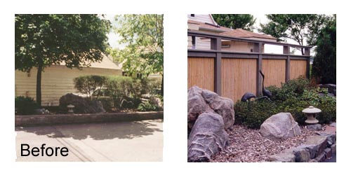 Japanese Rock Garden and Fence - Excelsior - pic2