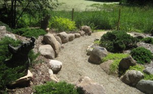 Boulders in Japanese Gardens